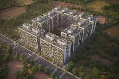 Image of 1165 Sq.ft 3 BHK Apartment / Flat for sale in The Olive, Gota, Ahmedabad for Rs. 8658000