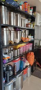 Kitchen Image of 611 Sq.ft 1 BHK Apartment / Flat for rent in Dhankawadi Pune for Rs. 15000