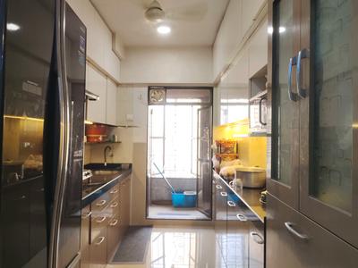 Kitchen Image of 1075 Sq.ft 3 BHK Apartment / Flat for sale in Right Trishul Heights, Kandivali West Mumbai for Rs. 21000000
