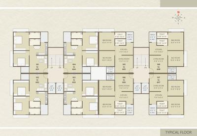 Image of 700 Sq.ft 2 BHK Apartment / Flat for sale in Manjalpur, Vadodara for Rs. 3000000