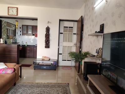 Living Room Image of 1400 Sq.ft 3 BHK Apartment / Flat for sale in Nirman Brookefield Willows, Pisoli Pune for Rs. 7800000