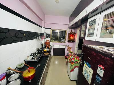 Kitchen Image of 1152 Sq.ft 2 BHK Apartment / Flat for sale in Akshar Habitat, Koteshwar Ahmedabad for Rs. 5600000