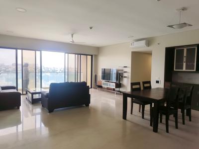 Living Room Image of 2770 Sq.ft 3 BHK Apartment / Flat for rent in Advantage Pebble Bay, RMV Extension Stage 2 Bengaluru for Rs. 170000