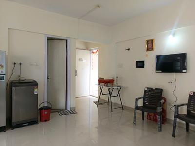Bedroom Image of 650 Sq.ft 1 RK Apartment / Flat for rent in Amanora Park Town, Hadapsar Pune for Rs. 22000