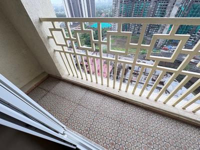 Balcony Image of 1233 Sq.ft 2 BHK Apartment / Flat for sale in Paradise Sai World City Phase II, Panvel Navi Mumbai for Rs. 12600000