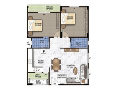 2 BHK Flat
