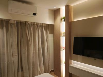 Bedroom Image of 995 Sq.ft 2 BHK Apartment / Flat for sale in Monte South, Byculla Mumbai for Rs. 36000000
