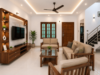 Image of 2000 Sq.ft 3 BHK Villa for sale in Poothole, Thrissur for Rs. 6050000