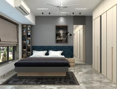 Bedroom Image of 2200 Sq.ft 4 BHK Apartment / Flat for sale in Bhumiraj Hermitage, Sanpada Navi Mumbai for Rs. 55000000