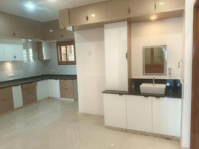 Kitchen Image of 2400 Sq.ft 4 BHK Builder Floor for rent in Basaveshwara Nagar Bengaluru for Rs. 100000