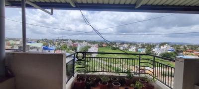 Balcony Image of 1250 Sq.ft 2 BHK Apartment / Flat for rent in Gopala Gowda Extension Shivamogga for Rs. 30000