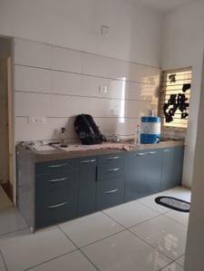 Kitchen Image of 960 Sq.ft 3 BHK Apartment / Flat for sale in Devashya Infra Atharva, Bhayli Vadodara for Rs. 3500000