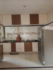 Kitchen Image of 1800 Sq.ft 3 BHK Apartment / Flat for sale in Nakshtra Samved Dreams, Sargasan Gandhinagar for Rs. 9500000