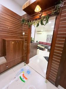 Bedroom Image of 1500 Sq.ft 3 BHK Apartment / Flat for rent in Adani Elysium, Shantigram Ahmedabad for Rs. 36000