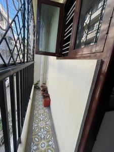 Balcony Image of 685 Sq.ft 1 BHK Builder Floor for rent in Murugeshpalya Bengaluru for Rs. 28000