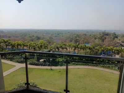 Balcony Image of 1400 Sq.ft 2 BHK Apartment / Flat for sale in Satyam Imperial Heights, Ghansoli Navi Mumbai for Rs. 25700000