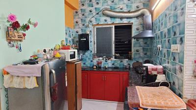 Kitchen Image of 553 Sq.ft 1 BHK Apartment / Flat for sale in Salt Lake City Kolkata for Rs. 2700000