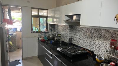 Kitchen Image of 660 Sq.ft 2.5 BHK Apartment / Flat for rent in ARV Royale, Undri Pune for Rs. 26000