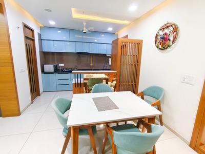 Living Room Image of 2500 Sq.ft 3 BHK Apartment / Flat for rent in Atishay Shivalay II, Kudasan Gandhinagar for Rs. 52000