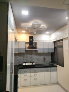 Kitchen Image of 580 Sq.ft 1 BHK Apartment / Flat for sale in Gemini Grand Bay, Manjari Budruk Pune for Rs. 5300000