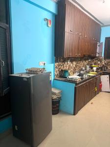 Kitchen Image of 1300 Sq.ft 1 RK Apartment / Flat for rent in Chandralok Lucknow for Rs. 10000