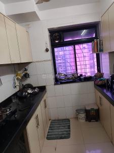 Kitchen Image of 585 Sq.ft 1 BHK Apartment / Flat for sale in Vasant Galaxy Uranus, Goregaon West Mumbai for Rs. 15500000