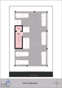 Floor Plan Image of 720 Sq.ft 2 BHK Apartment / Flat for sale in Puzhal Chennai for Rs. 4900000