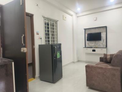 Living Room Image of 792 Sq.ft 1 BHK Apartment / Flat for rent in Kondapur Hyderabad for Rs. 25000