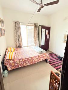 Bedroom Image of 991 Sq.ft 2 BHK Apartment / Flat for rent in Anandtara Olive Orchard Apartment, Wakad Pune for Rs. 26000