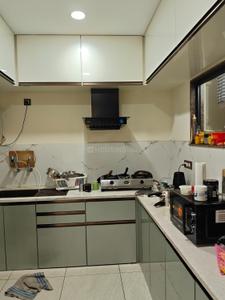 Kitchen Image of 1400 Sq.ft 3 BHK Apartment / Flat for rent in Manikonda Hyderabad for Rs. 60000