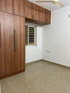Bedroom Image of 1200 Sq.ft 3 BHK Apartment / Flat for rent in Shriram Sameeksha, Singapura Bengaluru for Rs. 40000