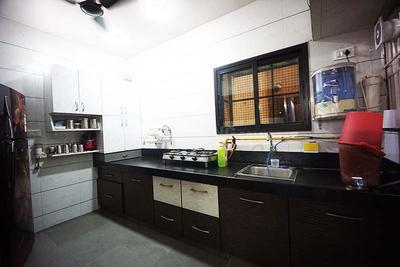 Kitchen Image of 1800 Sq.ft 3 BHK Apartment / Flat for sale in Ghatlodiya Ahmedabad for Rs. 10500000