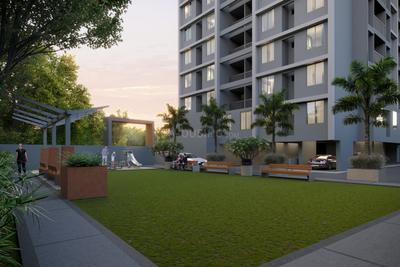 Image of 1116 Sq.ft 2 BHK Apartment / Flat for sale in Khushi Akshat, Dudulgaon, Pune for Rs. 5600000