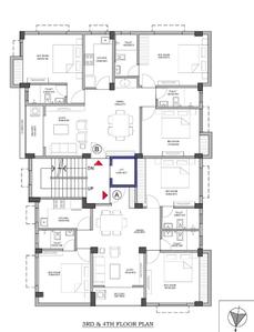 Image of 1400 Sq.ft 3 BHK Apartment / Flat for sale in Jodhpur Park, Kolkata for Rs. 20000000
