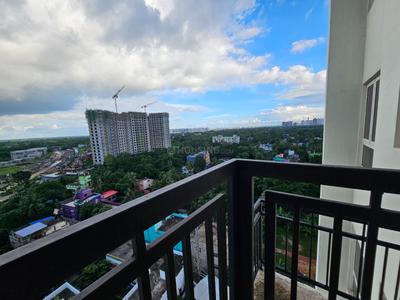 Balcony Image of 1400 Sq.ft 3.5 BHK Apartment / Flat for sale in Rishi Pranaya , Rajarhat Kolkata for Rs. 13000000