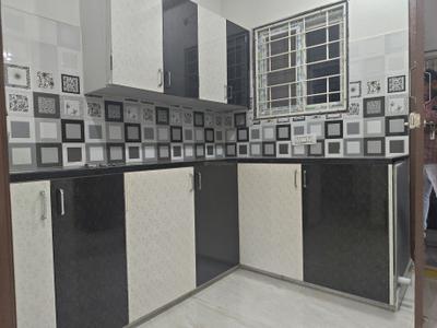 Kitchen Image of 680 Sq.ft 1 BHK Apartment / Flat for rent in Kondapur Hyderabad for Rs. 25500