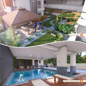 Image of 1120 Sq.ft 2 BHK Apartment / Flat for sale in Omkar Nagar, Nagpur for Rs. 5600000