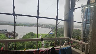 Balcony Image of 1350 Sq.ft 2 BHK Apartment / Flat for sale in Lakhani Sun Coast, Belapur CBD Navi Mumbai for Rs. 27500000