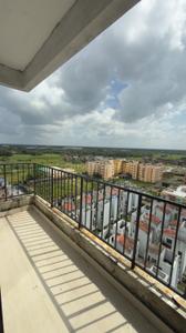 Balcony Image of 939 Sq.ft 3 BHK Apartment / Flat for rent in Gems City, Joka Kolkata for Rs. 20000