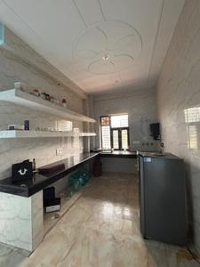 Kitchen Image of 1500 Sq.ft 2 BHK Builder Floor for rent in Hawelia Central, Sector 12 Noida for Rs. 36000