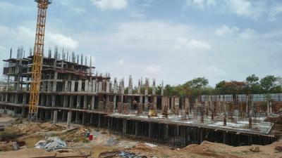 Image of 1650 Sq.ft 3 BHK Apartment / Flat for sale in Neemsboro Bhanodhaya Crystal Luxury Apartments, Kompally, Hyderabad for Rs. 8577500