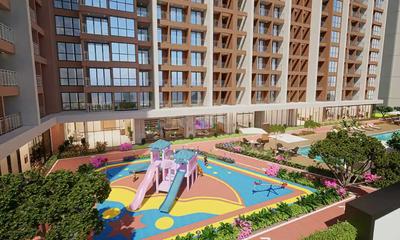 Image of 1280 Sq.ft 3 BHK Apartment / Flat for sale in JP Codename Starlife, Mira Road East, Mira Bhayandar for Rs. 13500000