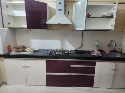 Kitchen Image of 890 Sq.ft 1.5 BHK Apartment / Flat for rent in Long Island, Charholi Budruk Pune for Rs. 24000