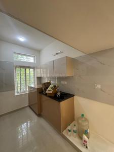 Kitchen Image of 1800 Sq.ft 3 BHK Builder Floor for rent in Kasturi Nagar Bengaluru for Rs. 75000
