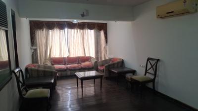 Living Room Image of 1700 Sq.ft 3 BHK Apartment / Flat for rent in Ambawadi Ahmedabad for Rs. 55000