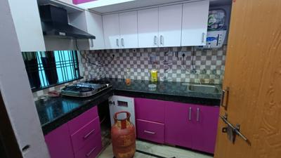 Kitchen Image of 800 Sq.ft 1 BHK Independent House for rent in Ashiyana Lucknow for Rs. 13000