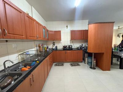 Kitchen Image of 1420 Sq.ft 3 BHK Apartment / Flat for rent in Concorde Midway City, Basapura Bengaluru for Rs. 42000