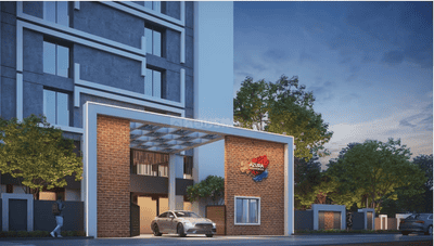 Image of 985 Sq.ft 2 BHK Apartment / Flat for sale in Esbee Azura, Keshav Nagar, Pune for Rs. 6700000