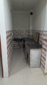 Kitchen Image of 550 Sq.ft 2 BHK Builder Floor for rent in Hastsal New Delhi for Rs. 10000
