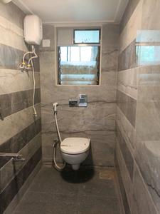 Common Bathroom One Image of 850 Sq.ft 2 BHK Apartment / Flat for sale in DV Shree Shashwat Bldg 20, Mira Road East Mira Bhayandar for Rs. 11000000